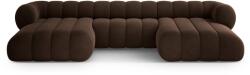 Cosmopolitan Design Coltar in forma de U Koge cu tapiterie din catifea (COS_U_120_F1_KOGE3)