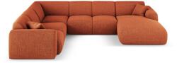 Cosmopolitan Design Coltar in forma de U Nolio cu tapiterie din tesatura structurala (COS_UL_140_F1_NOLIO3)