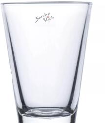 Sandra Rich Coni Vază din sticlă, înălțime: 150 mm, ø: 110 mm