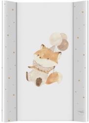  Ceba Ultra Light 2 oldalú, peremes, merev pelenkázó lap 50×70 cm - Bézs róka lufival