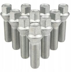 Getmann 10 x Hosszú Csavarok M12x1.5x47mm Kúpos kulcs 17 (SA7B/SG10)