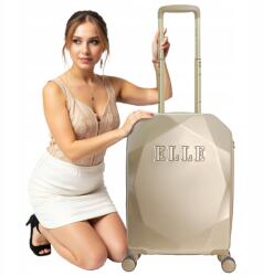 ELLE Kis kabinbőrönd Elle Tsa Diamond kerekekkel Arany Lot (EL45HA.49.104)