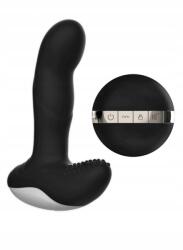 Foxshow Vibrátor-szilikon masszírozó Usb 7 funkció pulzátor fűtés Fekete (63-00032)