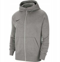 Nike Pulóver nike park 20 fleece full-zip hoodie junior cw6891 S Szürke/Ezüst (AJ1458)