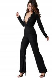 NA-KD Női Overál Fekete Csipkével Xxs Csg