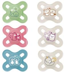 MAM Játszócumi Original Start, megújult, dupla szilikon lapított (méret: 1) 0 - 2 hó