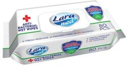 Lara Med Antibakteriális törlőkendő kézre és testre (80 db/cs) - diaper