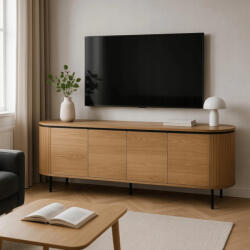  Komód 200 cm tölgy színben - BECK (wipMMR0801)