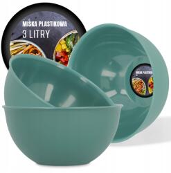  Nagy Műanyag Tál 3l Saláta Gyümölcs Élelmiszer Tészta Robusztus Grill Póni Jg (DZ020310001-V16)