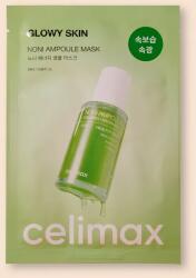 Celimax Mască energizantă cu extract din fructul noni The Real Noni Energy Ampoule Mask - 29 ml * 10 buc Masca de fata