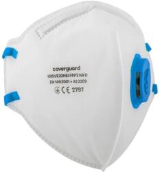 Coverguard FFP2 NR D félbehajtható légzésvédő munkavédelmi szelepes pormaszk ( 10 db/doboz) (6RSV520NSI)
