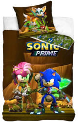 Carbotex Sonic, a sündisznó Amy Rose ágyneműhuzat 140×200cm, 70×90 cm (CBX231014SONIC)