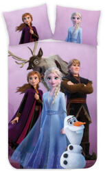 Carbotex Disney Jégvarázs Friendship gyerek, ovis ágyneműhuzat 100×140 cm, 40×45 cm (CBX235001FRO)