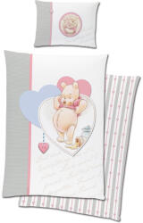 Carbotex Disney Micimackó Vintage gyerek, ovis ágyneműhuzat 100×135 cm, 40×60 cm (CBX219033WIN)