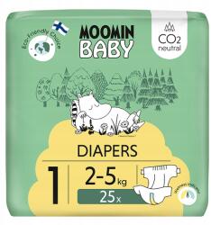 Muumi Baby Moomin Baby Újszülött pelenkák 1-es méret 25 db (MIB01255)