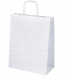 Torby Pro Papír Szatyrok 18x8x22 cm Fehér Szatyrok Csavart Füllel Szett 250 db