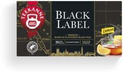 TEEKANNE Black Label Lemon fekete tea citrommal 20 db (10000381)