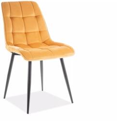 Klubfotel Étkezőszék CHIC curry sárga