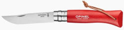 Opinel Tradition Colorama No. 08 (S) zsebkés, piros (001705)