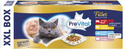 PreVital Nedves macskaeledel Prevital ízesített mix 4, 08 kg