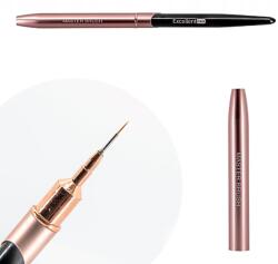 Excellent PRO Díszítő Ecset 5mm Pink&Black