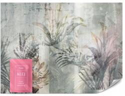 Muralo Fotótapéta Nappaliba: Exotikus Levelek, Beton, Absztrakció, Retró Stílus, 368x254 CM (MF-10001407-V8)