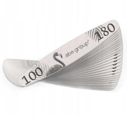 Aba group Slim Elipsa reszelő 100/180 Zebra 10db (16034)