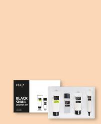 Coxir Fekete csiganyálas bőrápoló szett Black Snail Starter Kit - 30 ml, 30 ml, 20 ml, 15 ml