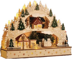 Wagner Home Karácsonyi LED-es fa dekoráció, mozgó vonattal (WH-KARACSONYI-LED-ES-FA-DEKORACIO-MOZGO-VONATTAL)