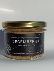 December 33 mákpaszta 100% 200 g - vitalora