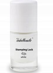 Isabellenails Bélyegzőlakk fehér Isabellenails 6ml