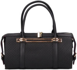 Karen Rea I 5063 fekete CH, női rostbőr kézitáska, válltáska 30, 5 × 18 × 9 cm (Rea-I-5063-fekete-CH)