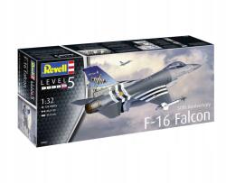 Revell Műanyag ModelKit repülőgép 03802 50. évfordulós F-16 Falcon (1: 32)