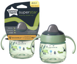 Tommee Tippee Superstar csőrös itatópohár - zöld (402025)