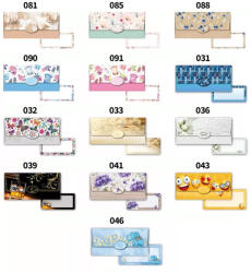 MFP Pénzboríték Exclusive 18x8, 5 cm - 13 mintával