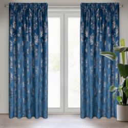 Takoy Sötétítő függöny GLORIA puha bársonyból fényes pálmalevélmintával