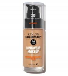 Revlon ColorStay alapozó pumpás, kombinált és zsíros bőrre, 220 Natural Beige (0309974700054)