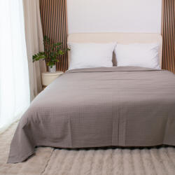 Takoy Ágytakaró 220x240 cm gofri szövet szürke