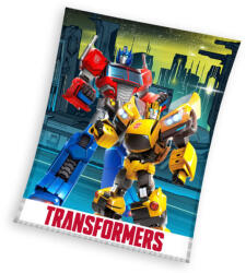 Transformers Cybercore coral fleece polár takaró 130x160cm (CBX241029TRA) - oliviashop