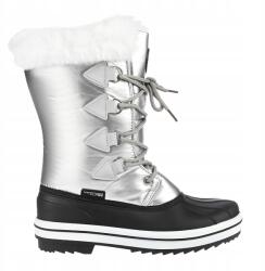 Vertigo Alpes Női hótaposó Aulp Sorga bélelt téli bakancs vízálló Ezüst 36 (SORGA W/SILVER/36)