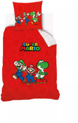  Super Mario Red ágyneműhuzat 140×200cm, 70×90 cm (CBX2321MARIO) - oliviashop