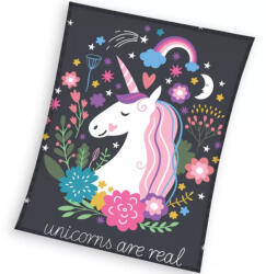  Unikornis Real coral fleece polár takaró 150x200cm (CBX238001KNL) - oliviashop