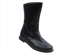 Mido Noster Gyerek Csizma Lány Sötétkék Mido 470 Gyapjú Bőr Meleg (470.GRANAT)