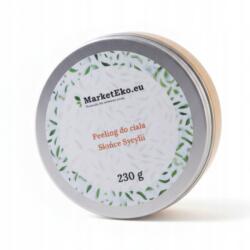MarketEko. eu Természetes kézápoló peeling kisimítja a bőrt Szicília Nap 230g MarketEko (Peeling do ciała - Słońce Sycylii)