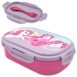  Unikornis Special szendvicsdoboz + evőeszköz szett