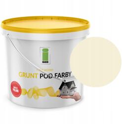 I SEE Homlokzati Szilikonfesték Alapozó Fehér Enyhén Sárga Árnyalat Sárga 10L (S641)