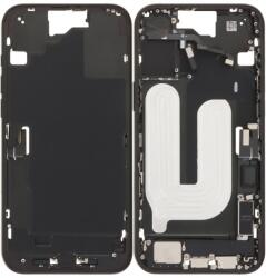 Apple iPhone 16 Plus - Cadru Mijlociu + Butoane de Pornire, Volum și Cameră (Black), Black