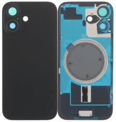 Apple iPhone 17 - Sticlă pentru carcasa din spate cu piese mici (Black), Black