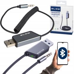 BLOW Bluetooth Transmitter 5.3 Autós Adapter Audio Vevő Aux Usb (74-174#)