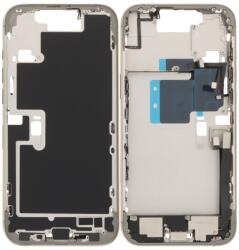 Apple iPhone 16 Pro Max - Cadru Mijlociu + Butoane de Pornire, Volum și Cameră (Natural Titanium), Natural Titanium